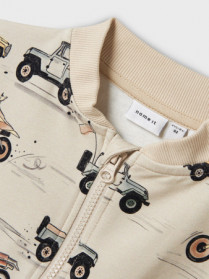 NAME IT Sweatshirt Cardigan Hekar Peyote